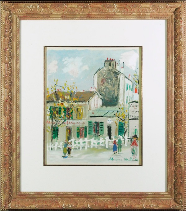 モーリス・ユトリロ 「ラパン・アジル」 | | アトリエ・ブランカ