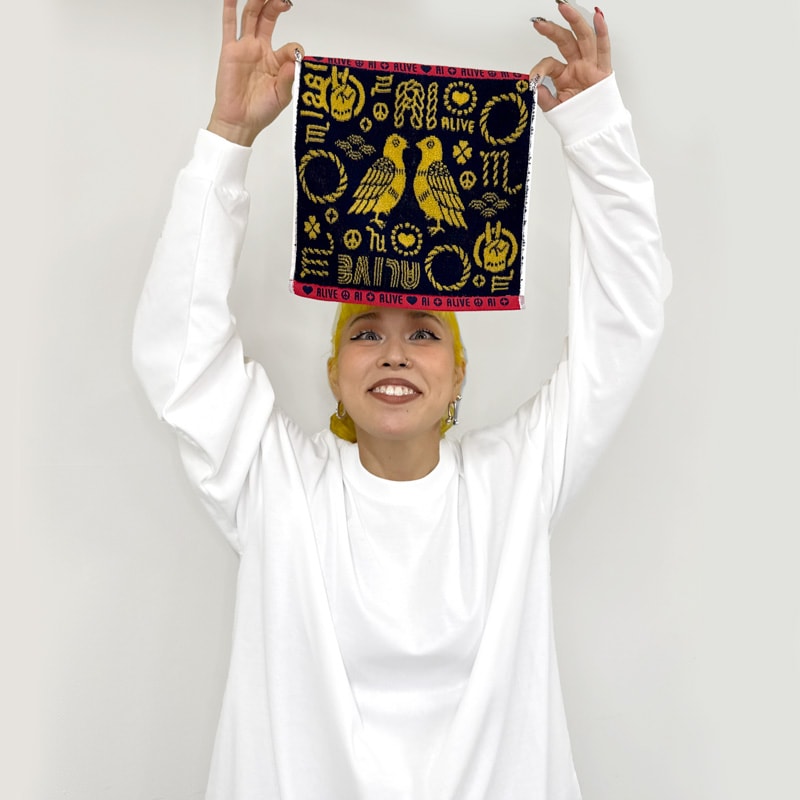 Peace ALIVE Hand Towel | AI 25th best tour ← ALIVE → ツアー