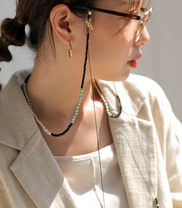 タッセル付き マスクチェーン マスク ストラップ メガネチェーン・再販