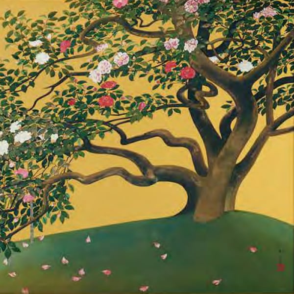 速水御舟「名樹散椿」＜額装＞｜エンディショップ【公式通販】