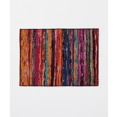 裂き織りティーマット（色柄アソート） | HOME FABRIC,ランチョン