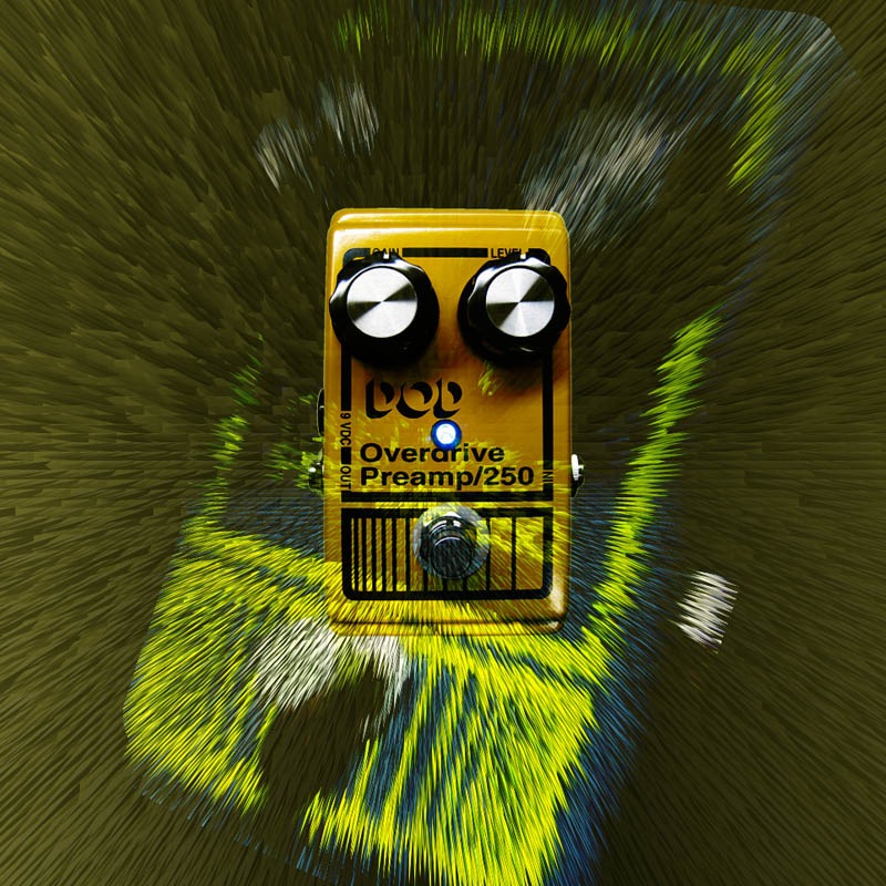 DOD 250/YJM308 ”Real Grey Mod” (持込みMOD)【ART Custom Pedal