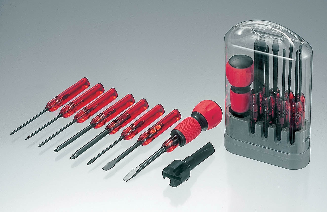 ANEX アネックス 電工グリップ8本組ドライバーセット No.6950 | 工具