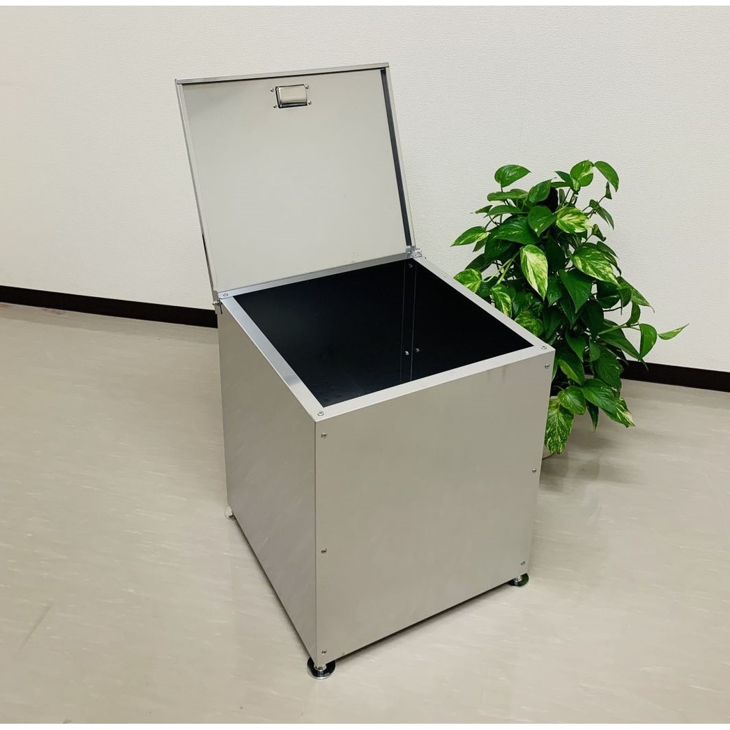 送料無料】ステンレス光 オールステンレス製ゴミBOX ワンニャンカア