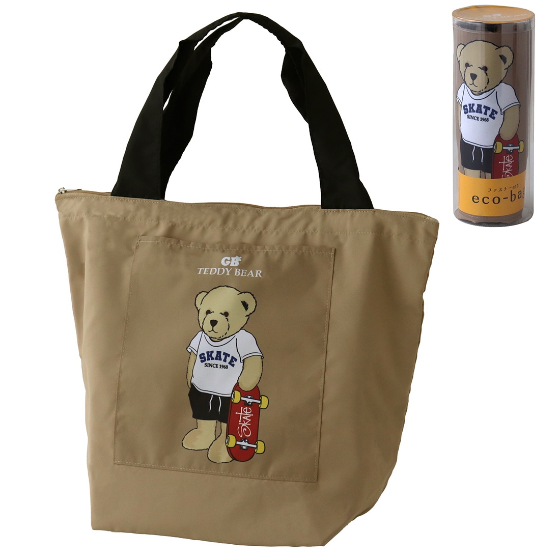 グレート・ブリティッシュ・テディベア タオルハンカチ チェック