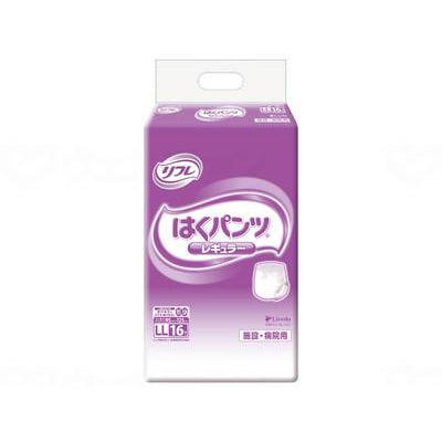 リフレ はくパンツ レギュラー LLサイズ 袋（16枚入） ｜ 排泄関連用品
