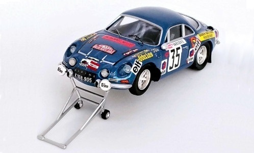 1/43 アルピーヌ ルノー モンテカルロ ラリー Alpine Renault A110 No