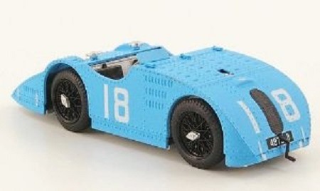 1/43 Bugatti Type 32 tank No.18 1923 ブガッティ フランスGP