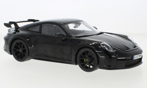 1/18 ポルシェ 黒 ブラック Maisto Porsche 911 GT3 992 black 2022 1