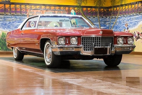 1/64 キャデラック クーペ デビル メタリック ダークレッド Cadillac