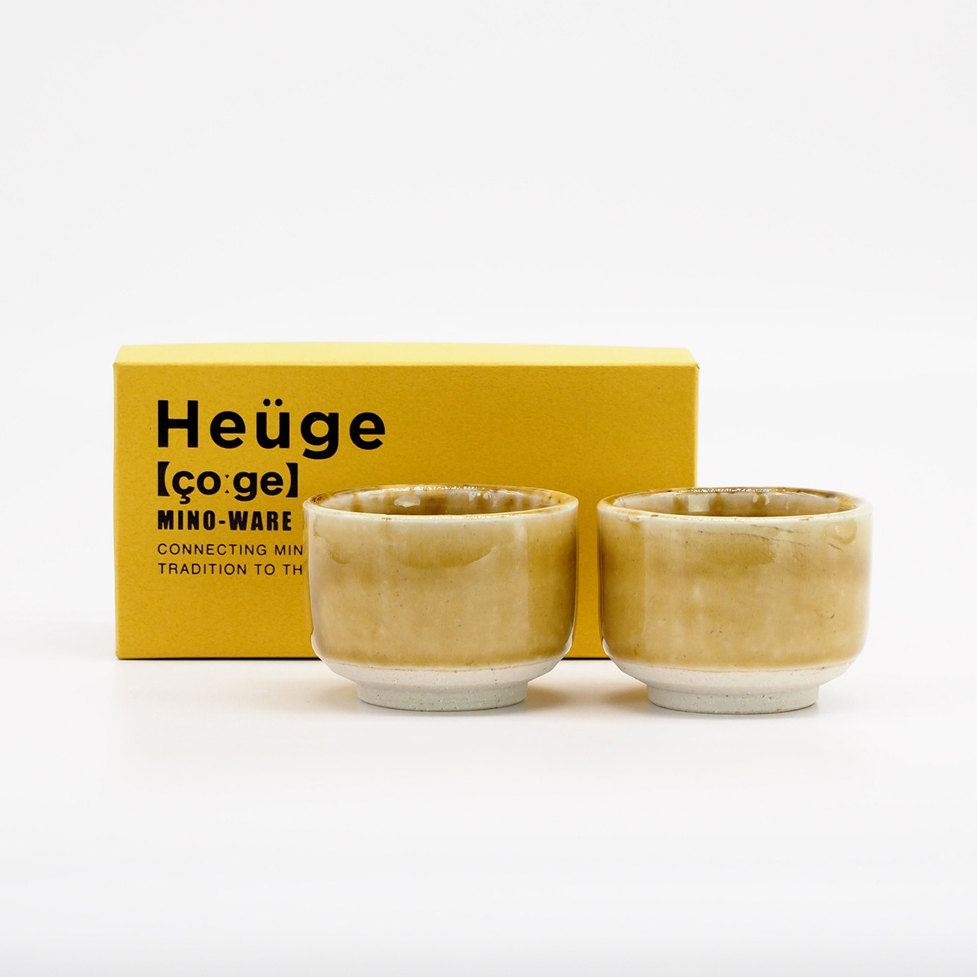 Heuge】ひょうげ ぐい呑み2個セット（Sake Cup set2） [日本製/美濃焼