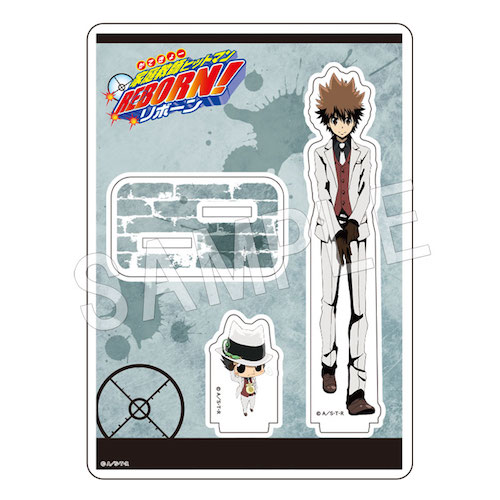 家庭教師ヒットマンREBORN! アクリルフィギュアスタンド ツナ&リボーン