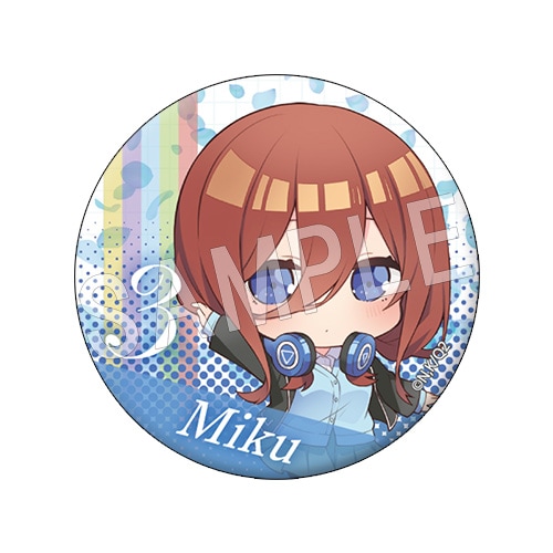 五等分の花嫁∬ 缶バッジA 中野三玖 | か行,五等分の花嫁 シリーズ