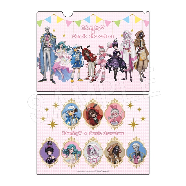 10月発送】第五人格×サンリオキャラクターズ 第2弾 クリアファイル