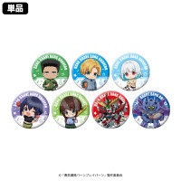 勇気爆発バーンブレイバーン トレーディング缶バッジ ミニキャラver