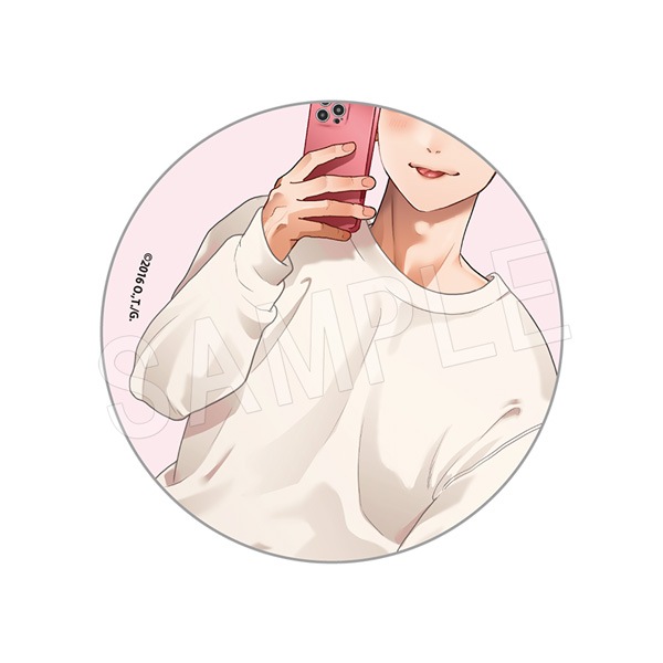 一般予約】ヤリチン☆ビッチ部 アイコン風アクリルバッジ 裏垢男子