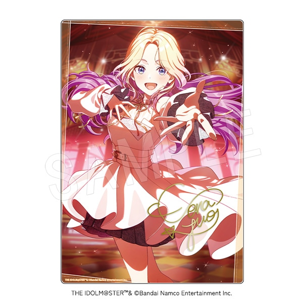 11月発送】学園アイドルマスター サイン入りアクリルアートパネル 十