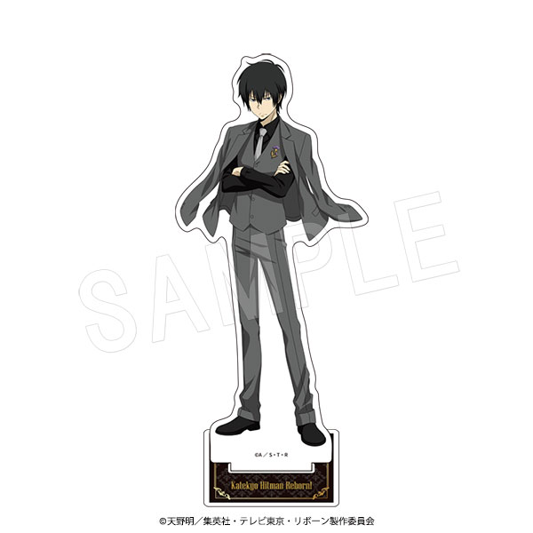 4月発送】家庭教師ヒットマンREBORN! アクリルフィギュアスタンド 黒