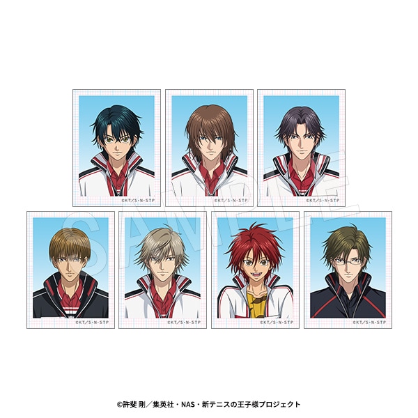 5月発送】新テニスの王子様 選手名鑑ステッカーセット TypeB | さ行,新