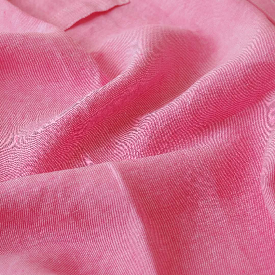 ワークエプロン/リネン/ピンク | BUCOLICA | 糸島くらし×ここのき 公式