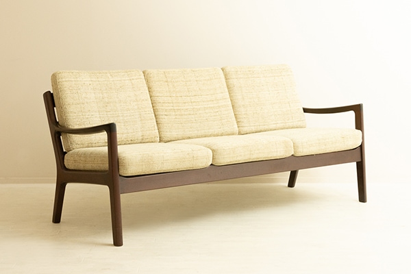 169 3人掛け ソファ ワンシャー マホガニー 北欧家具 通販 CLOVERSKY