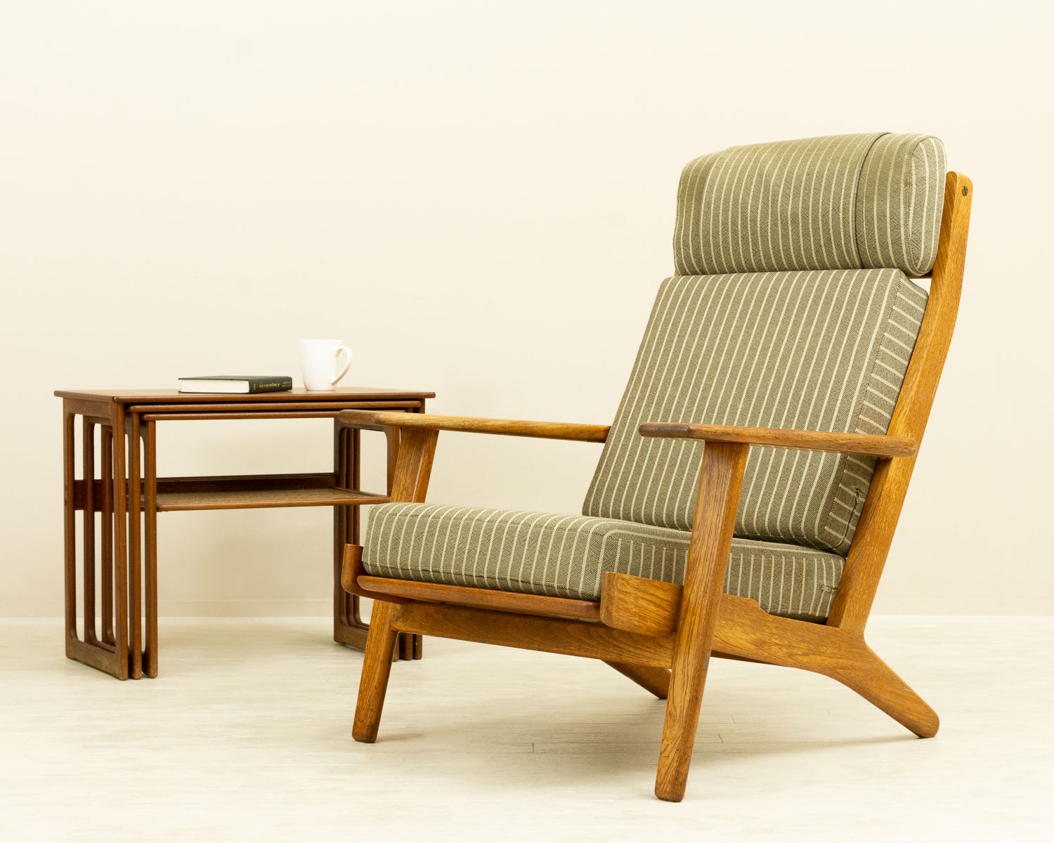 ハンス・ウェグナー GE290A ハイバックソファ オーク 北欧ビンテージ