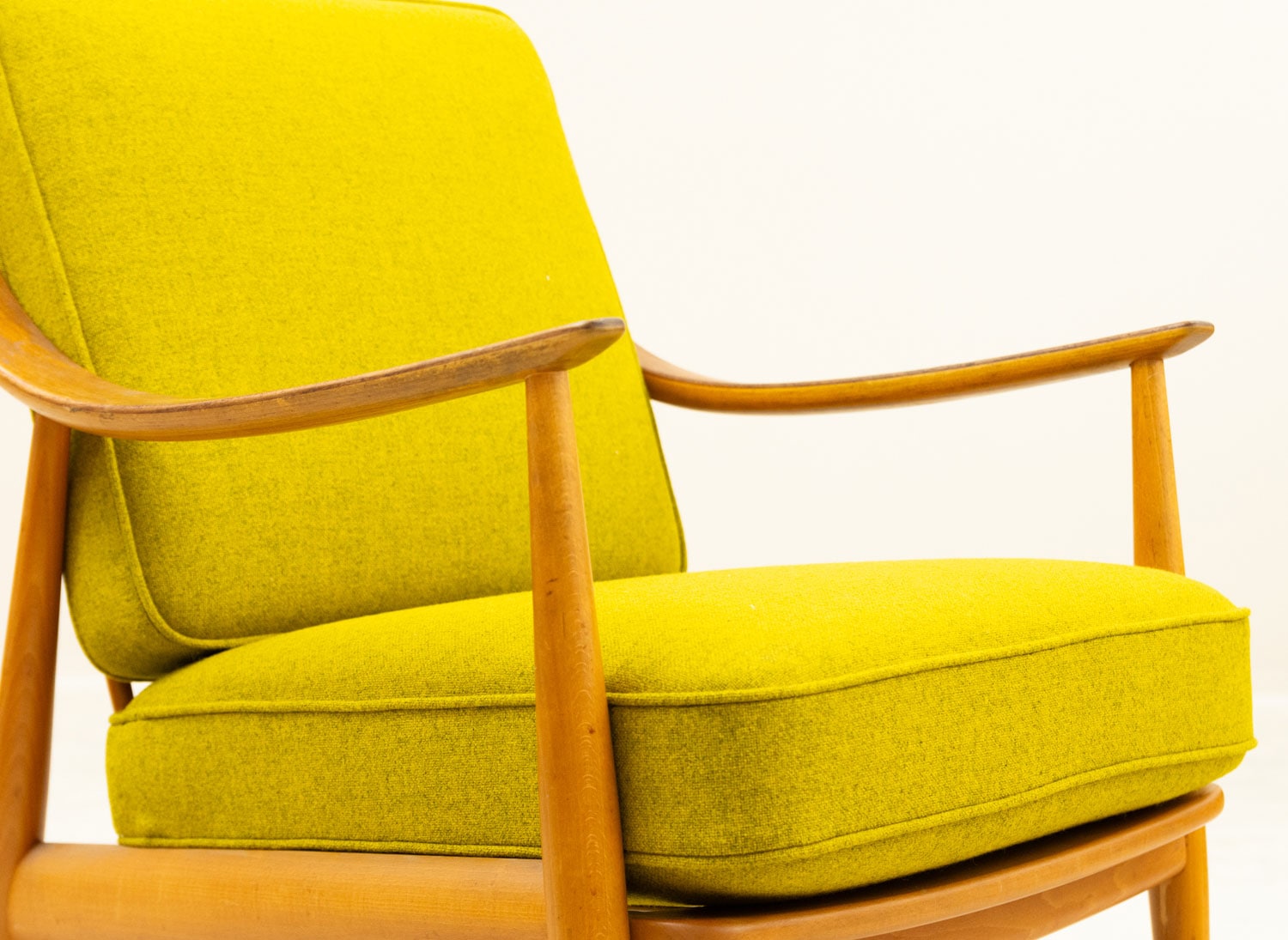 Peter Hvidt & Orla Molgaard Nielsen FD144 イージチェア チーク