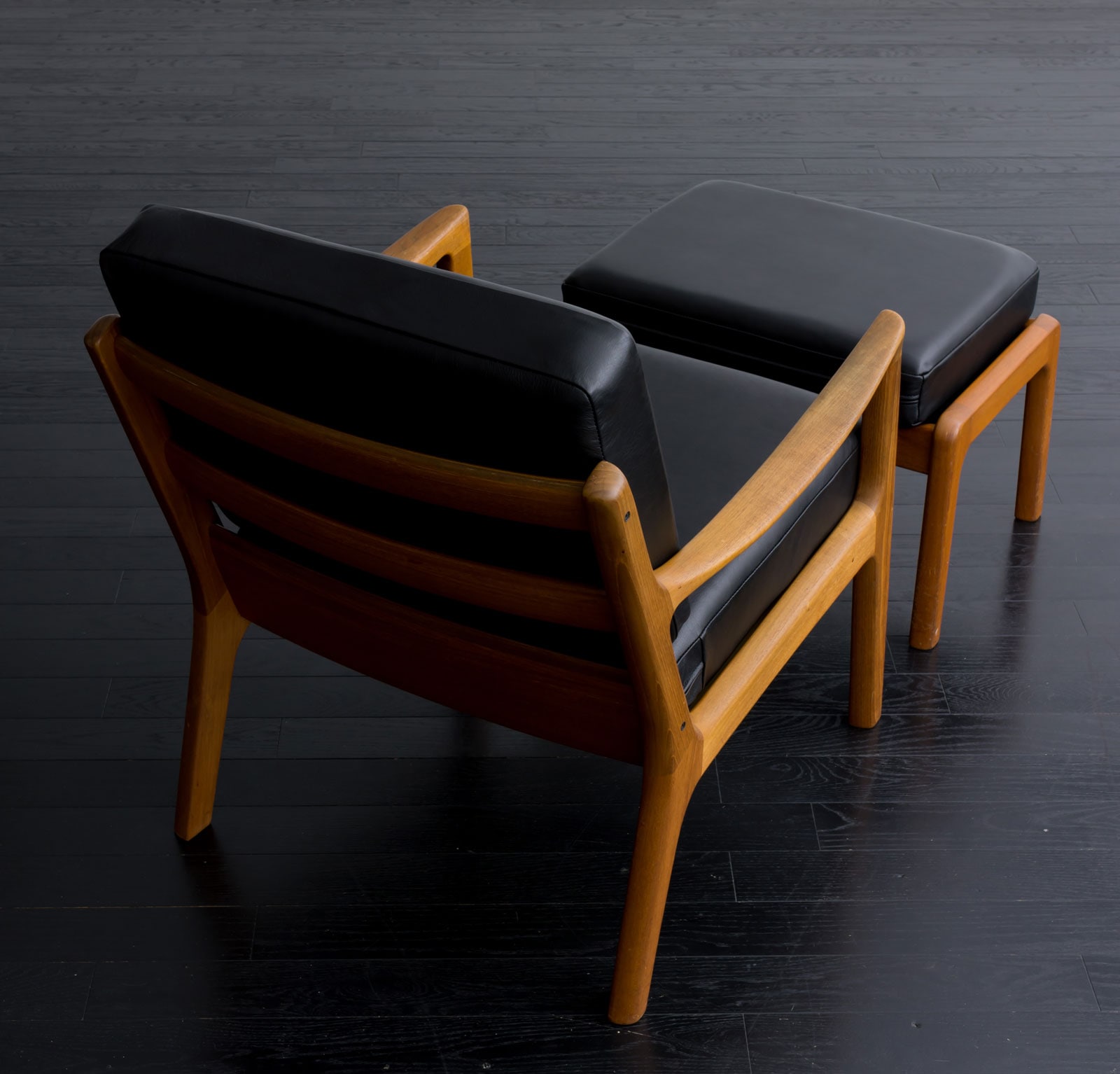 1人掛けソファオットマン 北欧ヴィンテージ家具の通販