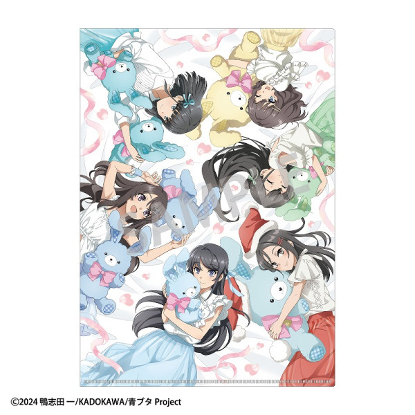 青春ブタ野郎はサンタクロースの夢を見ない A4シングルクリアファイル