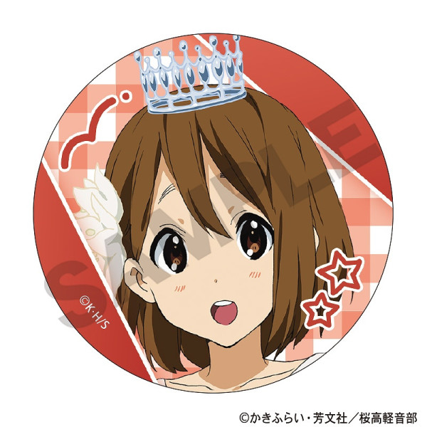 けいおん！ アート缶バッジ＿秋山 澪＆中野 梓