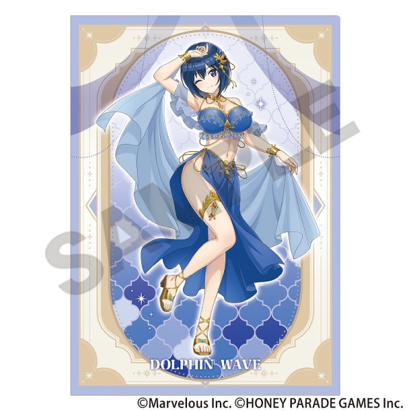予約商品3月上旬発送】ドルフィンウェーブ シングルクリアファイル＿住