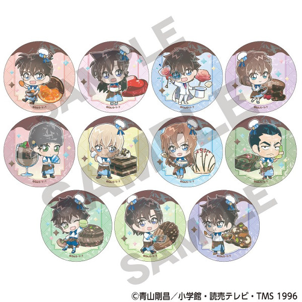 名探偵コナン アート缶バッジ＿怪盗キッド/ジャンプ