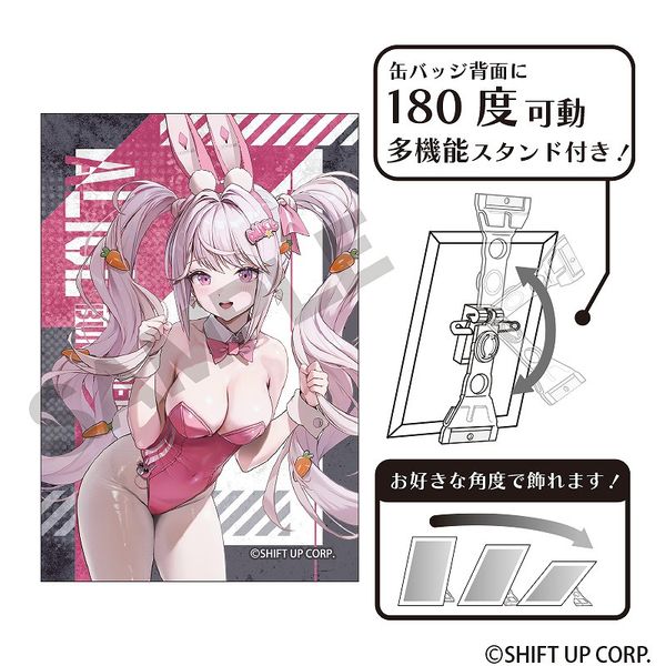 勝利の女神:NIKKE アート缶バッジ＿ドロシー:ノスタルジア