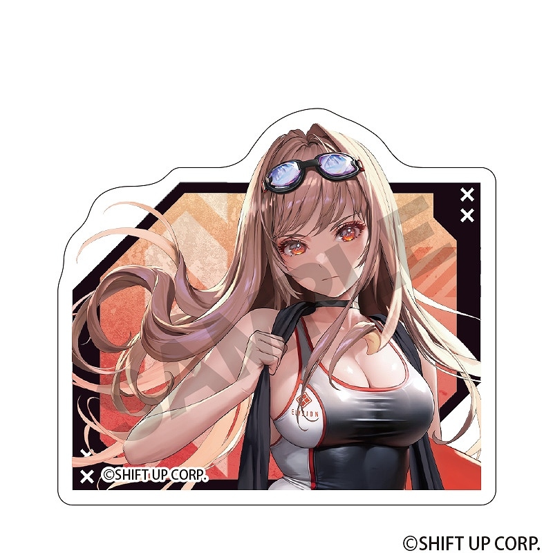 勝利の女神:NIKKE スタンドメモクリップ＿ラピ:クラシックバカンス