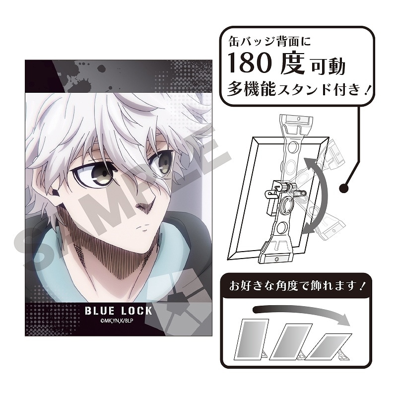 ブルーロック ブルロ マズル Acrobat アクロバット 凪誠士郎 缶バッジ