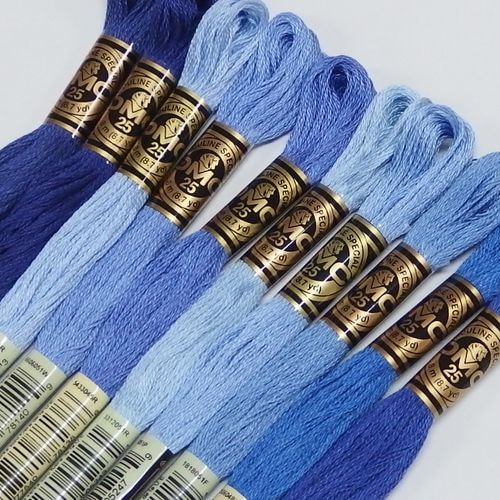 DMC 25番刺繍糸【青系】 | 手芸センタードリーム公式通販サイト