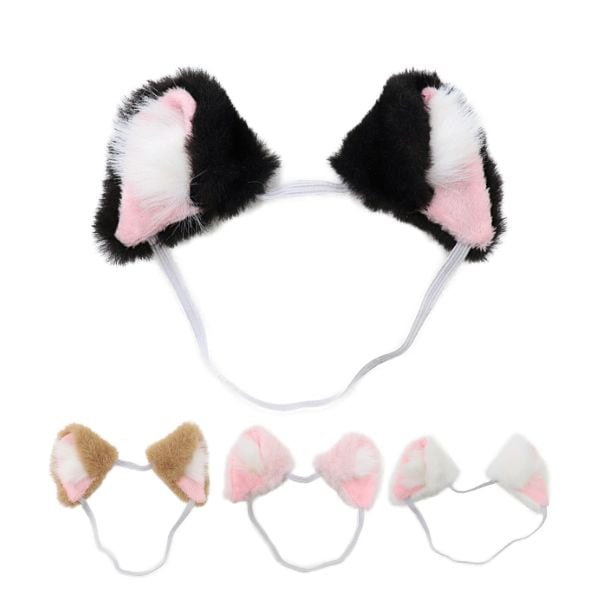 推しぬい・ぬいぐるみ用 猫耳カチューシャ DH-01 | 手芸センター