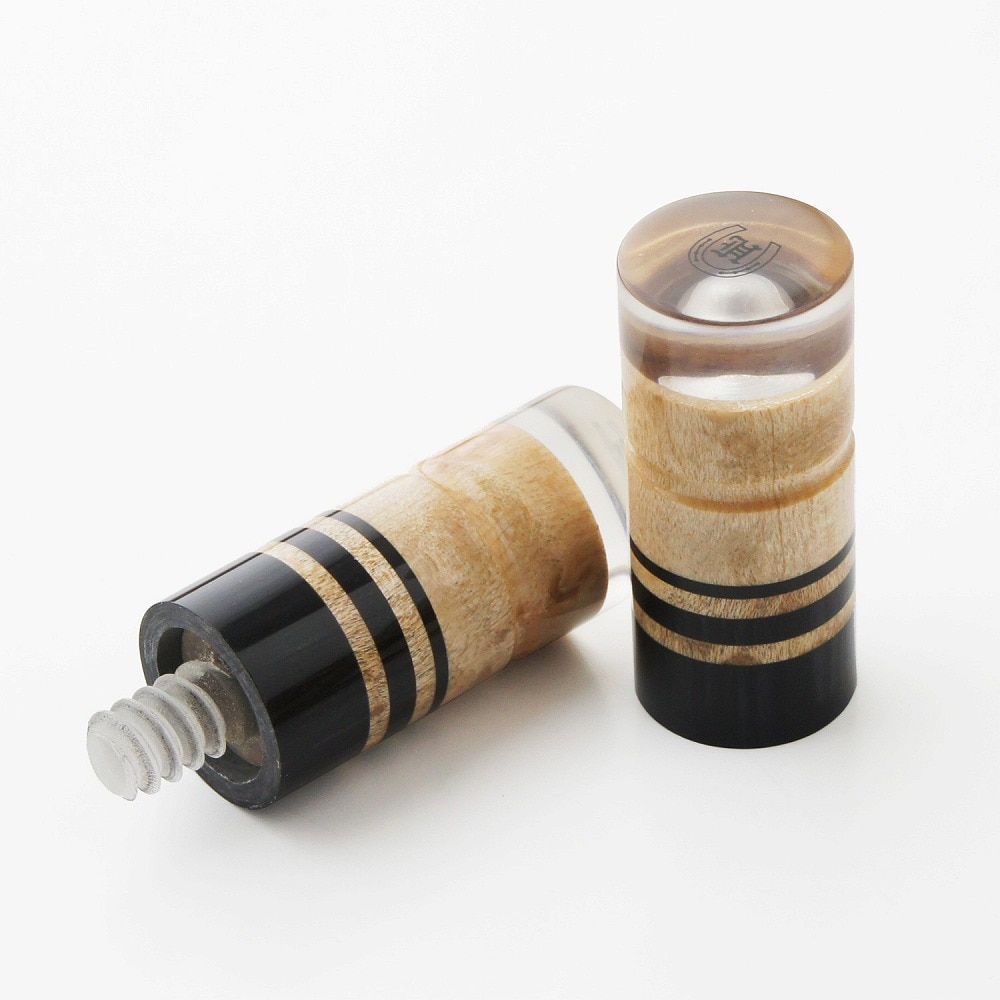 早川工房 カスタム キュー バーズアイメープル インレイ グリップ3分割