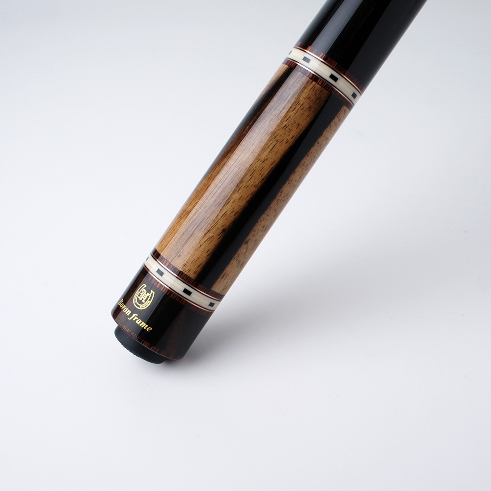 早川工房 カスタム キュー 大和魂 黒柿ストレート ウッドグリップ3分割