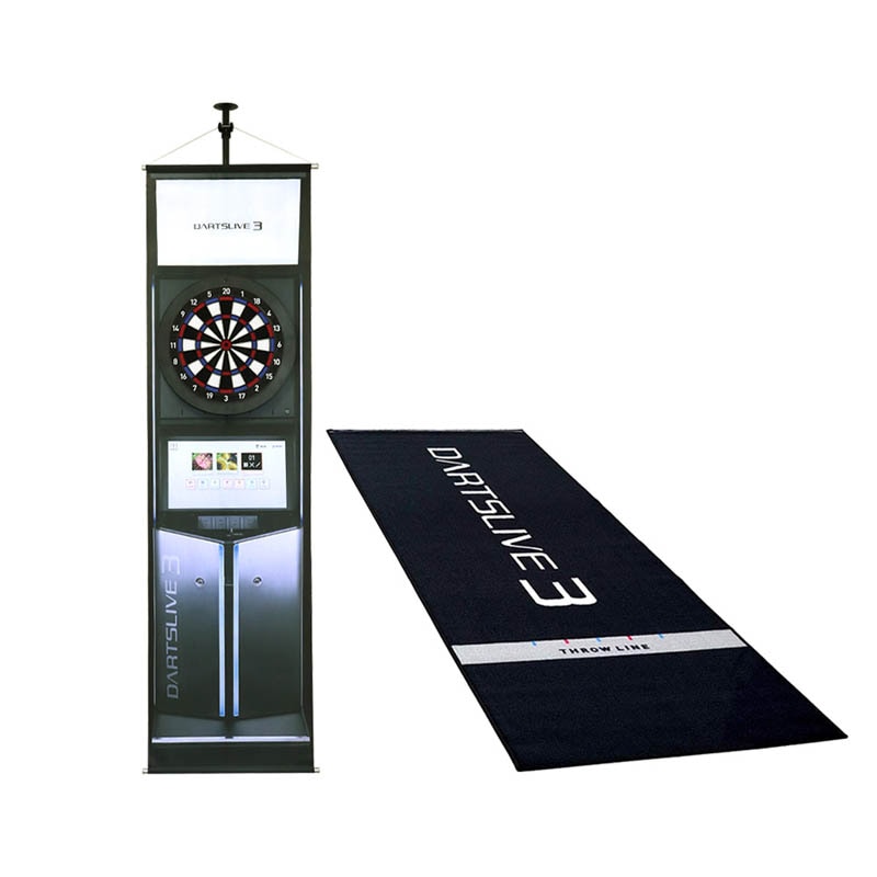 ダーツライブ DARTSLIVE ポールスタンド ブラック つっぱり棒　送料込 ダーツボード > ダーツボードスタンド > ブランド【タ行】 > ダーツ