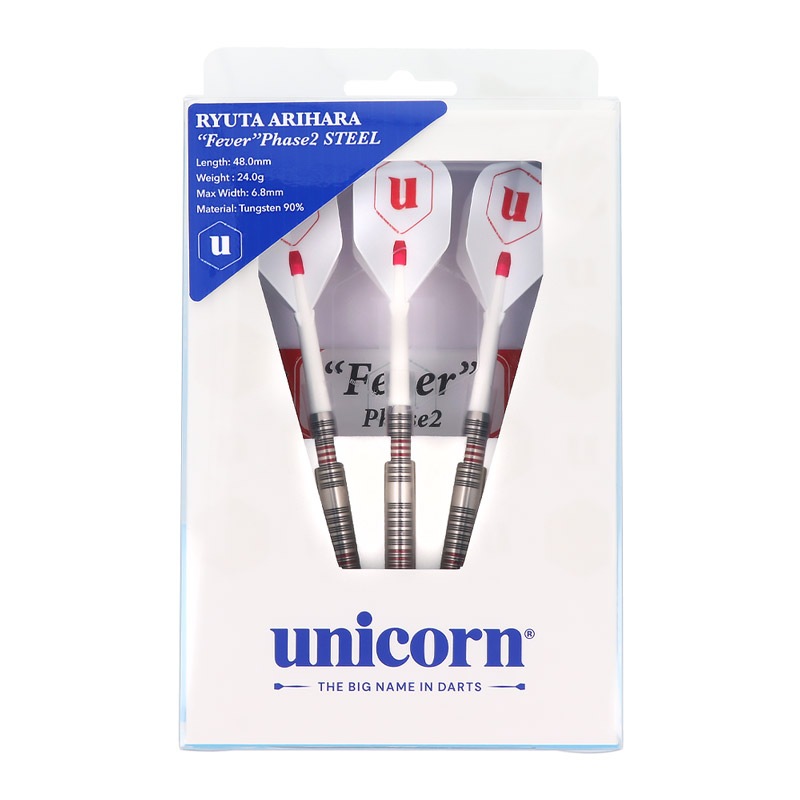 Fever Phase2 2BA シルバー 有原竜太選手モデル unicorn ダーツ > ソフトダーツ > ブランド【ヤ行】 > ユニコーン > unicorn
