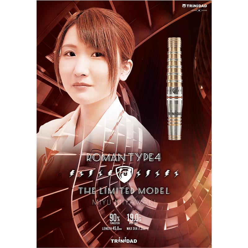 【新品未使用送料込み】TRINIDAD ROMAN Type4 ダーツ＆カード ダーツ > ソフトダーツ > ブランド【タ行】 > トリニダード > TRiNiDAD