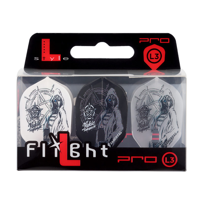 ダーツ　フライトセット　坂口優希恵 エルフライトプロ 坂口優希恵 ver.2 L3 B L-Flight PRO Yukie
