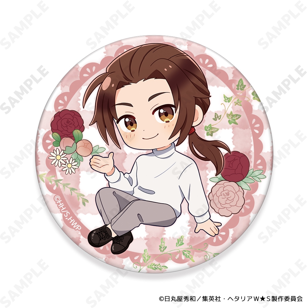 予約販売】 ヘタリアWorld☆Stars トレーディング缶バッジ～Flower
