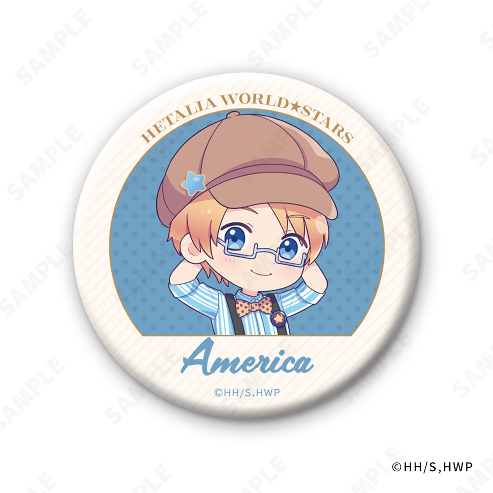 予約販売】ヘタリアWorld☆Stars トレーディング缶バッジ ～Suspenders