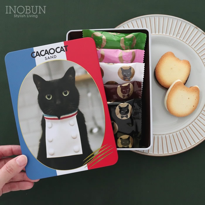 CACAOCAT SAND 缶 ミックス5個入り CAT ラングドシャ DADACA