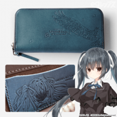 サクラノ刻 向日葵とツバメ 国産レザーカードケース【在庫あり