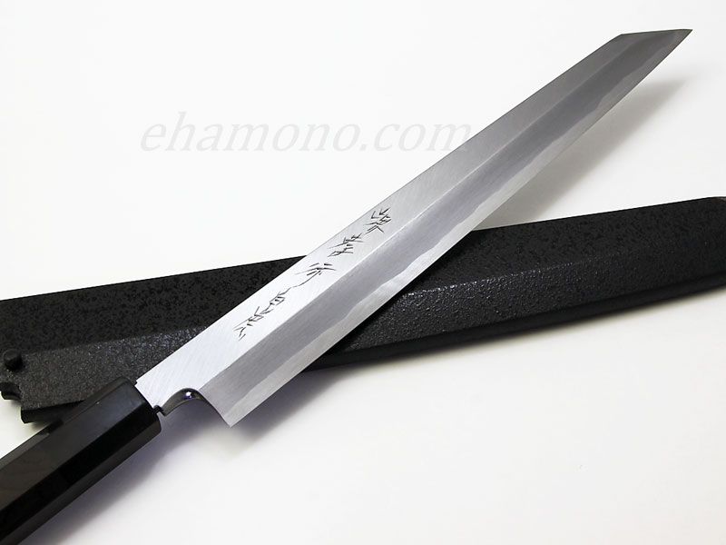 堺孝行 「白虎」 白一鋼 切付柳刃270