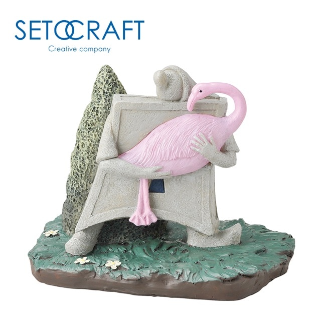 セトクラフト ソーラーオーナメント 兵士とフラミンゴ SR-0746