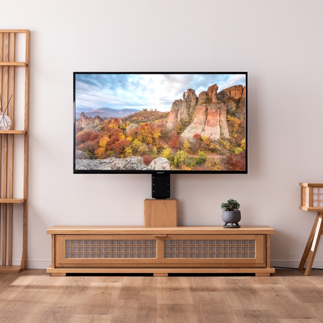 幅142］ 雅 ｜ 昇降式 テレビ台 ローボード ハイタイプ